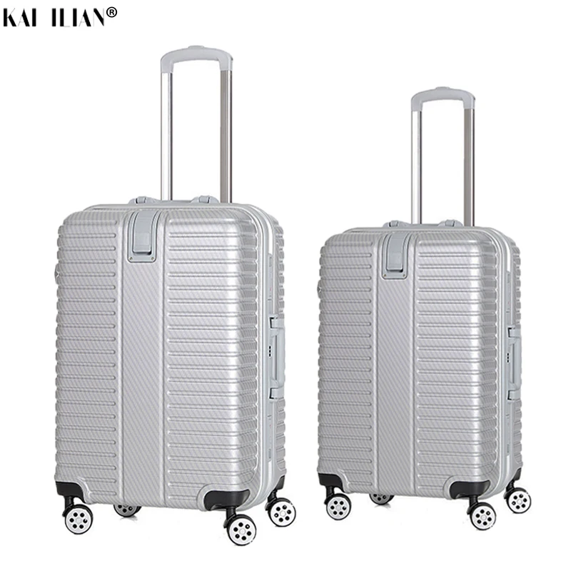 

20/26 inch Travel suitcase with wheels Cabin hardside luggage aluminium frame Rolling luggage Spinner Women fashion men trolley