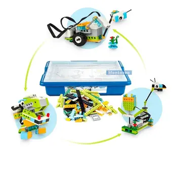 

Technic compatible Educational Functions DIY Parts lepines 45300 WeDo 2.0 Set-Building Blocks