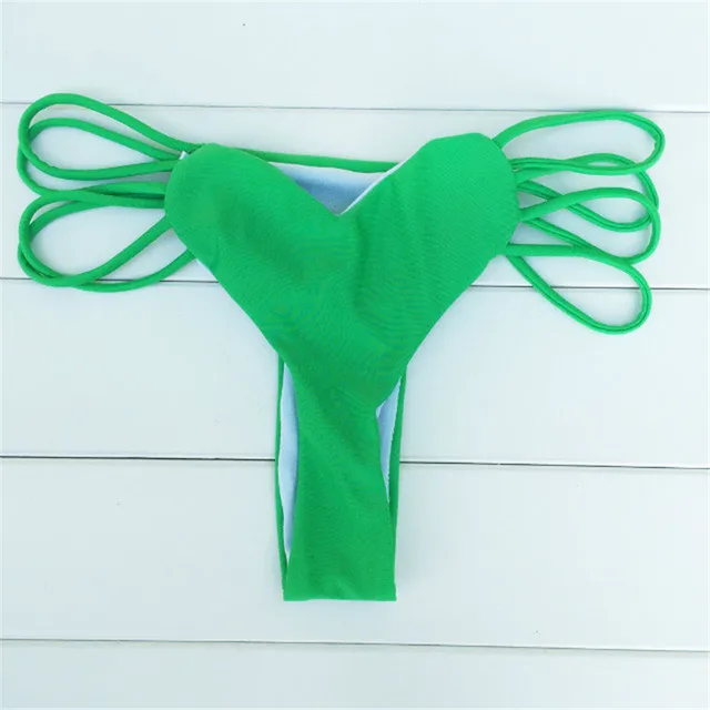 Heart shape micro bikini mini thong bikini women swimsuit swimwear
