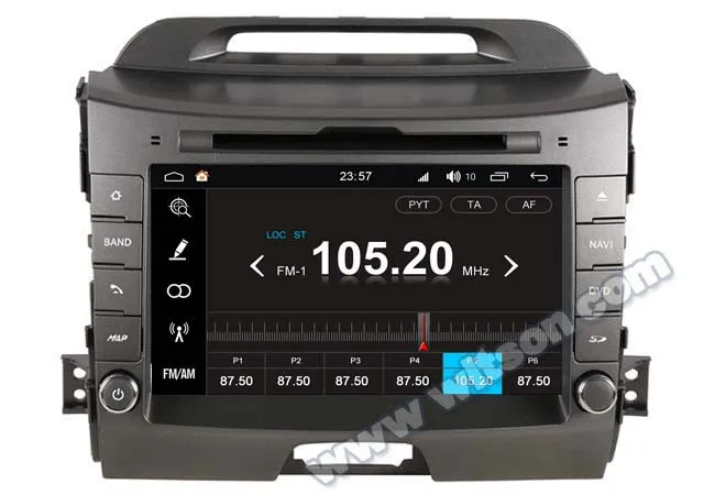 Cheap 8" Android 8.0 OS Car DVD GPS Radio for Kia Sportage (SL) 2010-2016 & Kia Sportage R 2010-2016 with Optional Car Play Function 5
