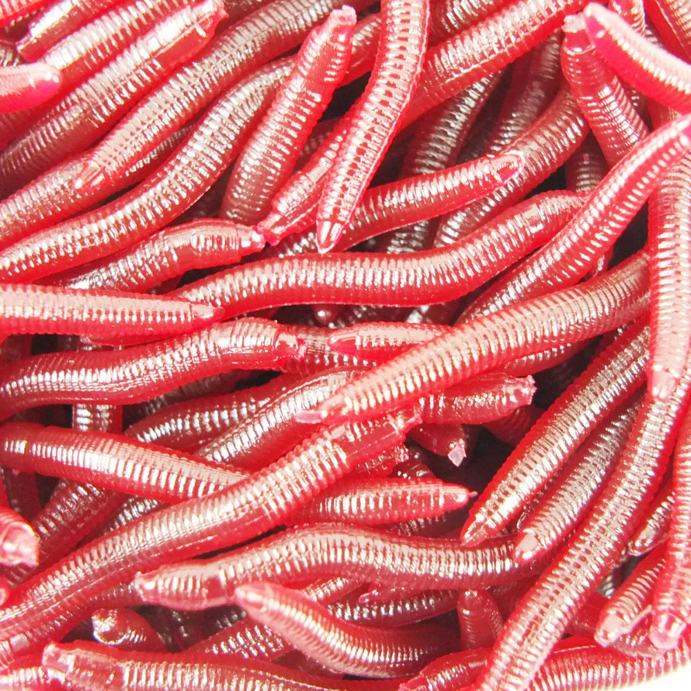 маленькая красная гусеница.