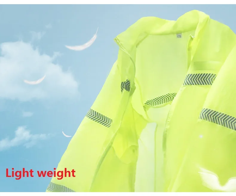 Новый летний популярный водонепроницаемый дышащий светоотражающий сигнальный защитный ультратонкий солнцезащитный крем одежда