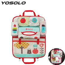 YOSOLO Storage Hanging Bag Universal for kids Carriage Baby Diaper Car Back Seat Organizer Mummy Bag