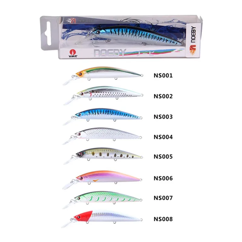 NOEBY NBL9448 Minnow 110 мм 40 г тонущий 0,2-2,5 м пластиковая приманка Мягкая приманка Peche Leurres Dur Souples рыболовные приманки Wobler Na Ryby