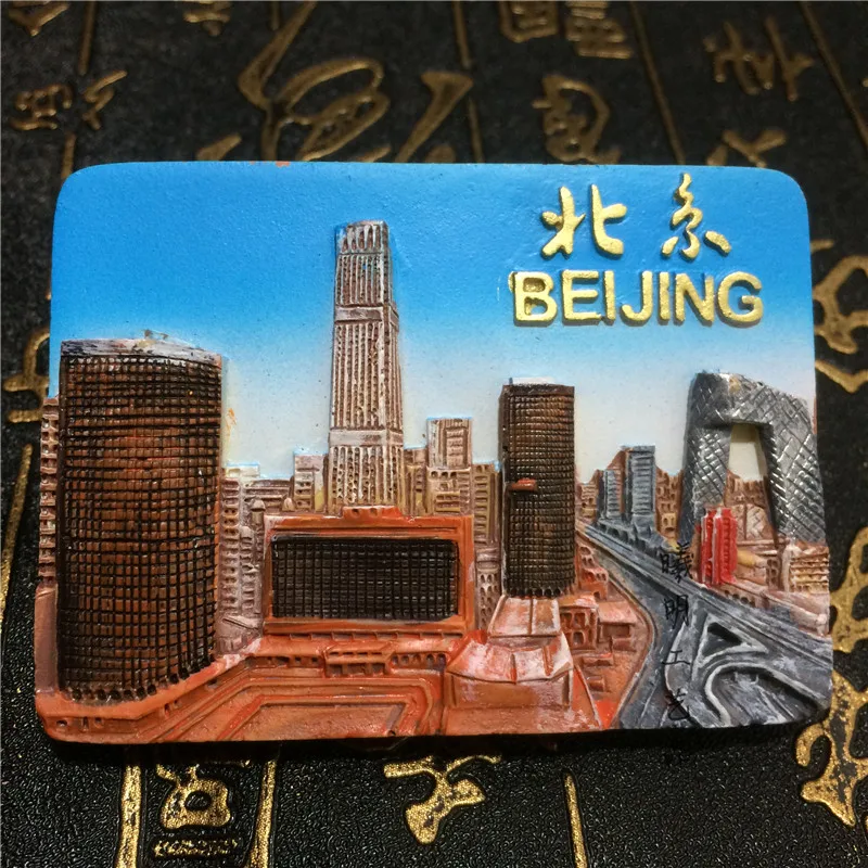 World Tourism Egypt, Switzerland, Germany, Italy, Venice Resin Refrigerator Magnet Tourist Souvenir Resin Magnetic Stick