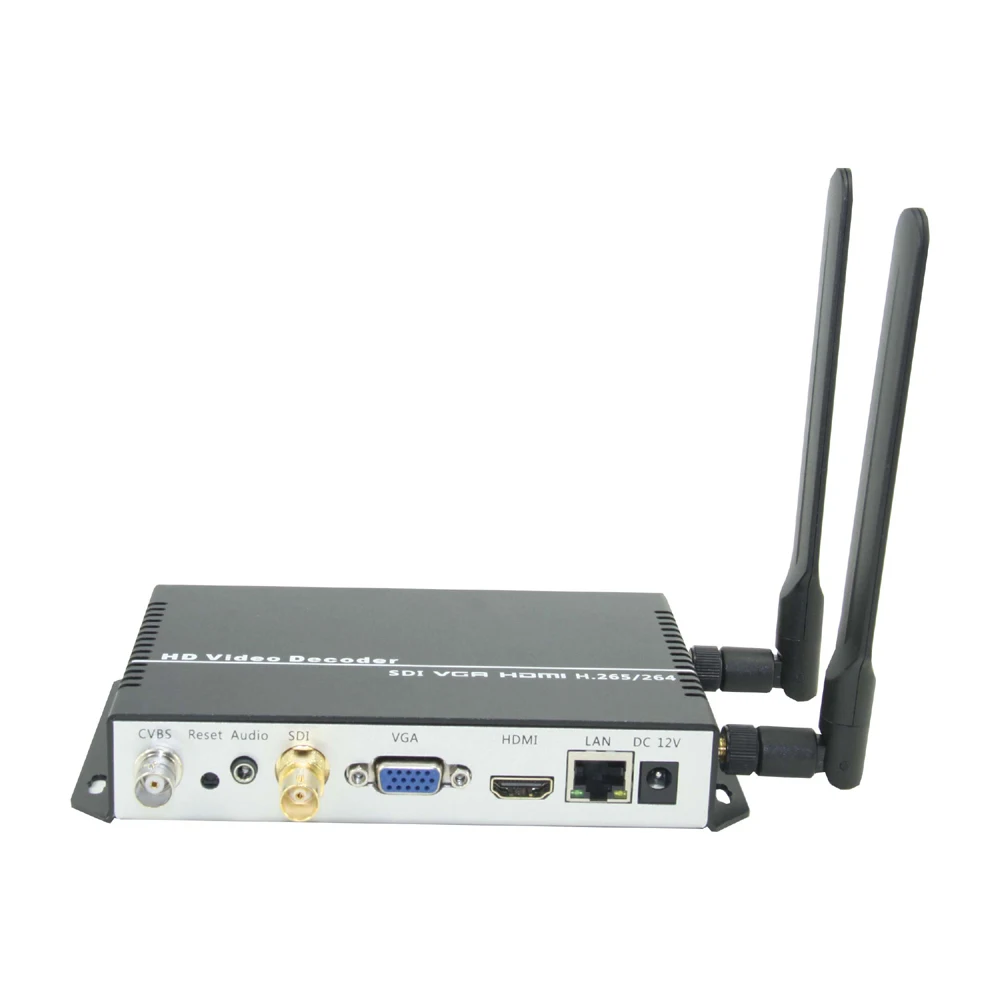 

U8Vision H.265/H.264 Wireless SDI Decoder for Network Streaming Decode like RTMP/RTSP/UDP/HTTP