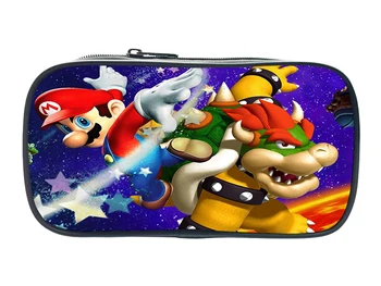 

New Super Mario Pencil Case Boys Girls Students School Cosmetic Cases Teens Mini Purse Cute Stationery Bag for Kids Children