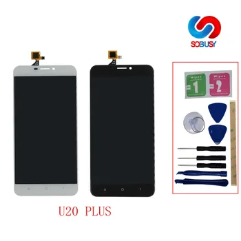 

5.5" original tela For Oukitel U20 PLUS LCD Display Digitizer Assembly Touch Screen for U20 Plus Tested Digitizer Panel Replace