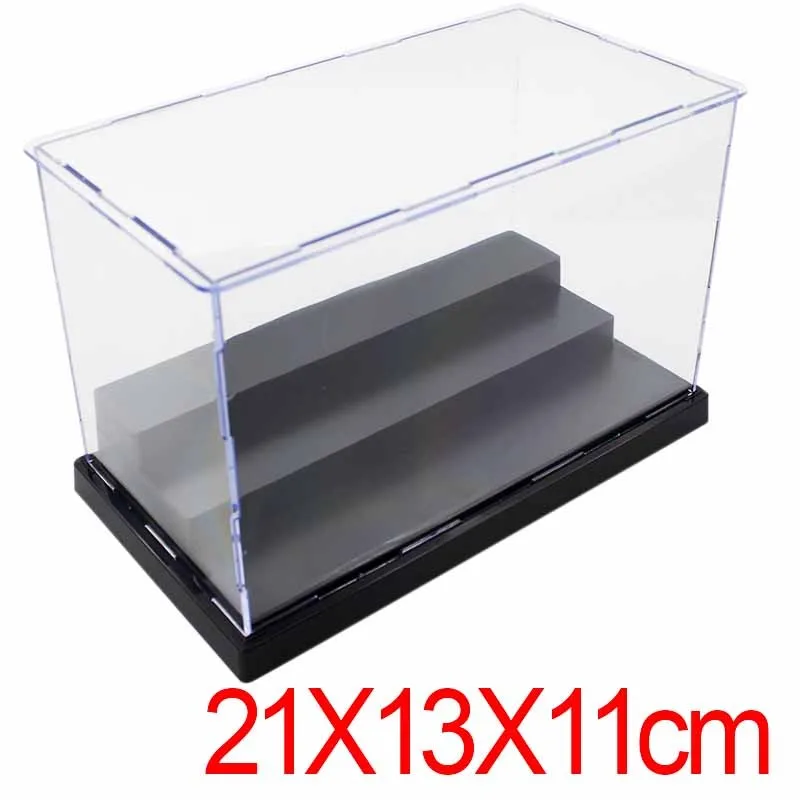 5 Types Acrylic Minifigures Building Blocks Display Box Showcase Self Assembly Display Case Cabinets Plastic Bricks Base Plate (5)
