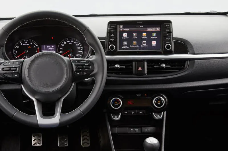 Kia Picanto 2017 dashboard