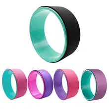 TPE йога колесо Профессиональная форма талии Бодибилдинг ABS тренажерный зал тренировки назад тренировочный инструмент йога круги Пилатес