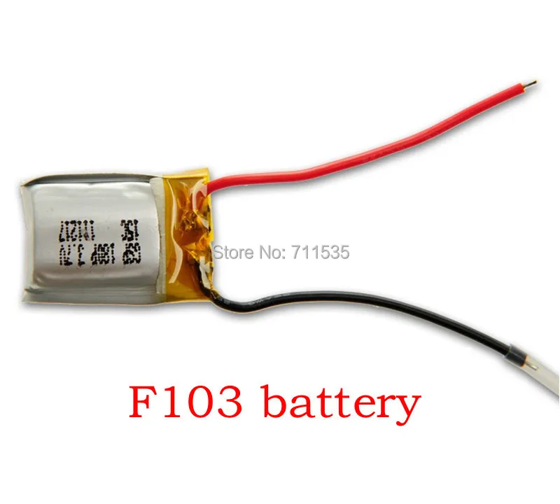 Аккумулятор Lipo 3 шт./лот 7 в 180 мАч запасные части для DFD AVATAR F103 4Ch S107 S107G 3CH