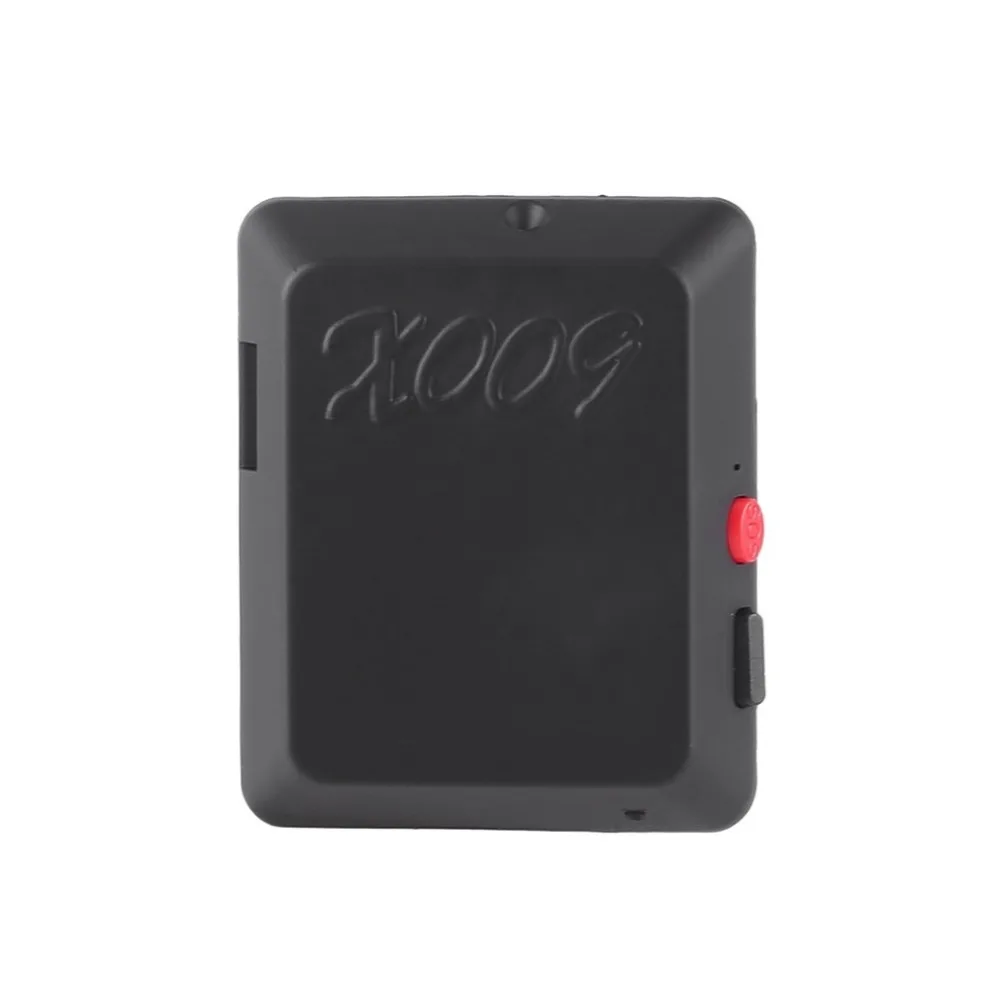 

X009 GSM GPRS with Mini Surveillance Camera Audio Video Record Monitor DV Support SIM Card Positioner Anti-theft SOS