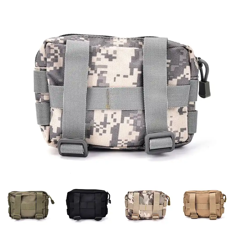 Airsoft Tactical Military Modular MOLLE Small Utility Pouch EDC Bag SP
