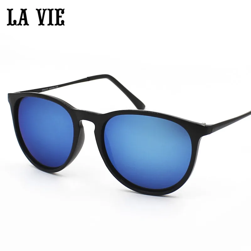 

LA VIE HD Fashion Vintage Women Sunglasses Men Brand Designer Driving Mirror Coating Sun Glasses For Male Female Fishing Eyewear