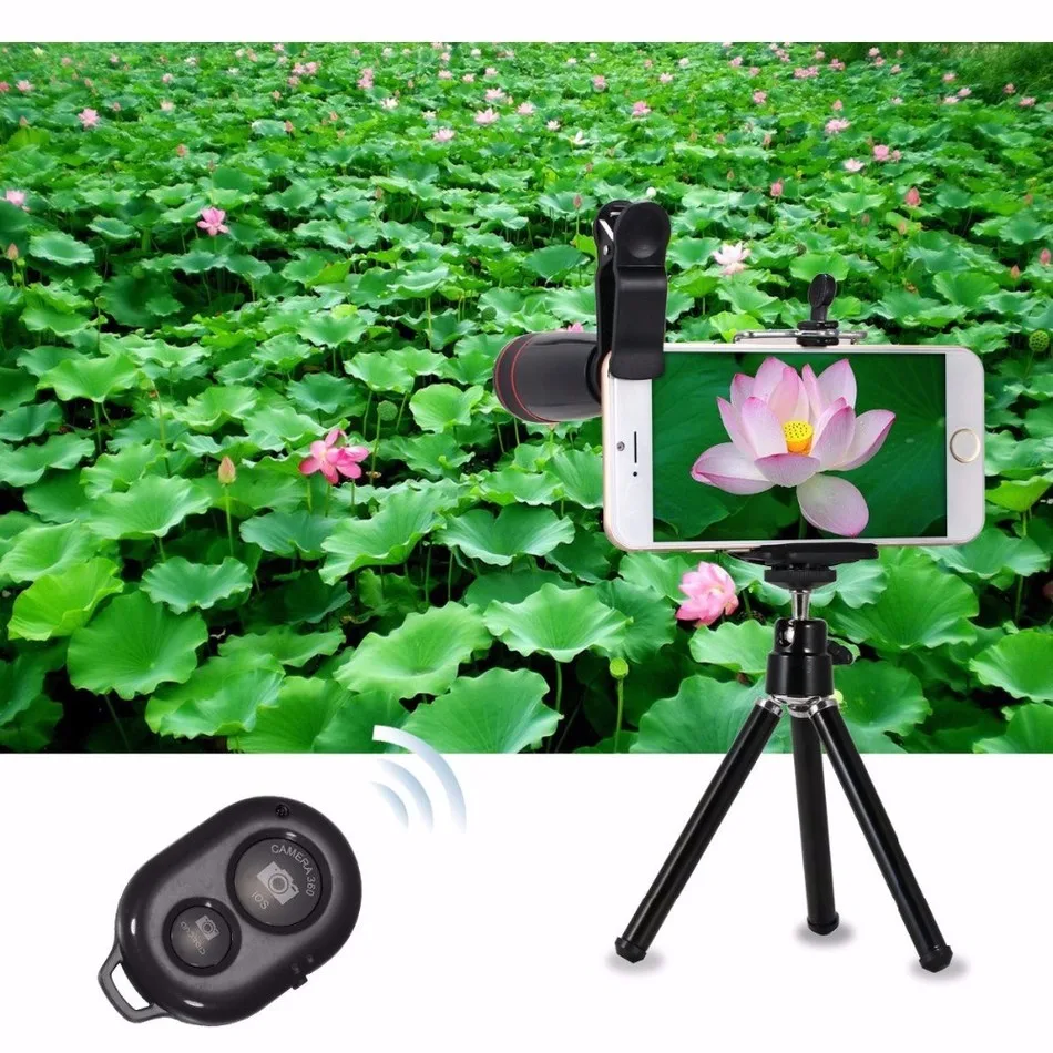 imágenes para 2017 Lente de la Cámara de Zoom Óptico de 12X Teleobjetivo Telescopio Para Samsung galaxy S4 S5 S6 S7 note6 7 Con Pinzas Móvil trípode imágenes para 2017 Lente de la Cámara de Zoom Óptico de 12X Teleobjetivo Telescopio Para Samsung galaxy S4 S5 S6 S7 note6 7 Con Pinzas Móvil trípode