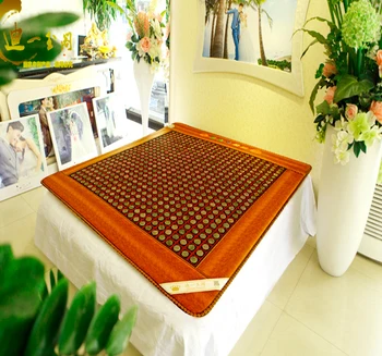 

New arrival! natural jade mattress tourmaline heat physical therapy mat good sleep mattress AC220V size 1.0X1.9M,Free shipping