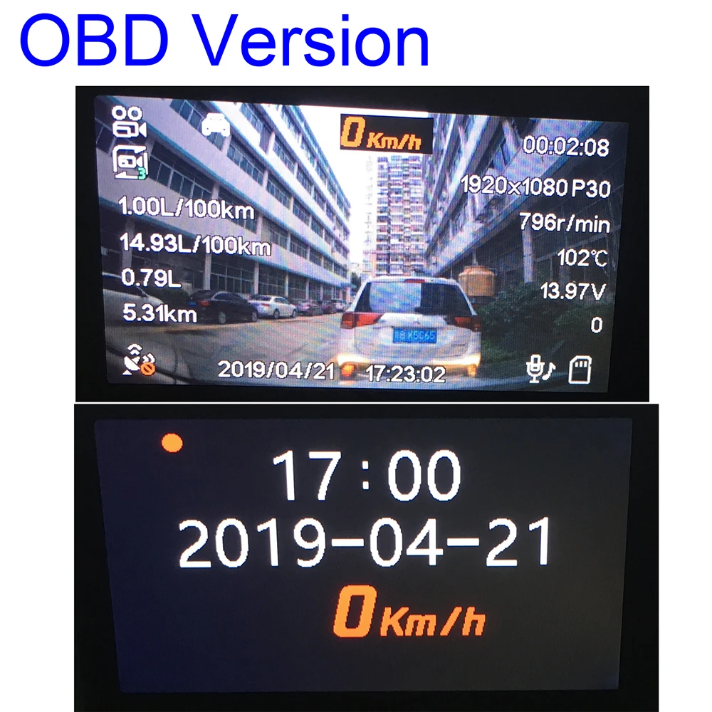 JOOYFACT A8 4K Ultra HD OBD Автомобильный видеорегистратор DVR рекордер камера Регистратор