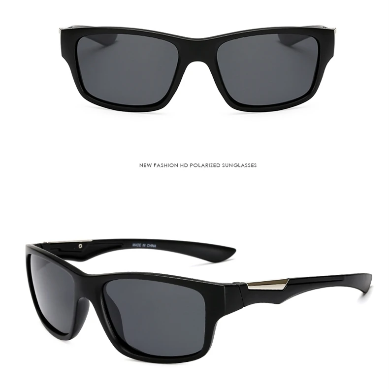 Бренд разработан желтый очки ночного видения Поляризованные Вождения Солнцезащитные очки High End UV400 защиты походные солнцезащитные очки L1025KP - Цвет оправы: C2