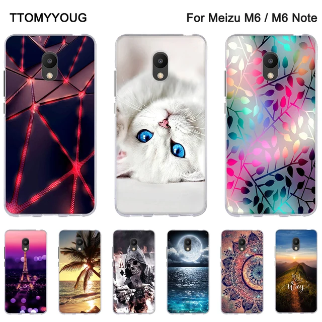 Special Offers Soft Silicone Case For Meizu M6 Note / Blue Charm Note 6 Back Phone Cover For Meizu M 6 Shells Silicone Fundas For Meizu M6 Note