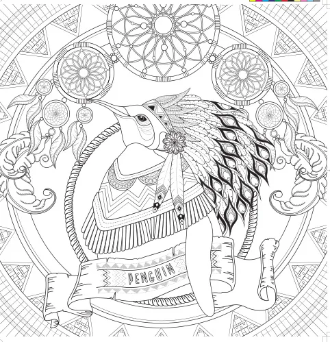 Fashion Magic Animal Coloring Book For Children Adult Kids Relieve Stress Kill Time Graffiti Painting Drawing In Books From Office School Supplies On