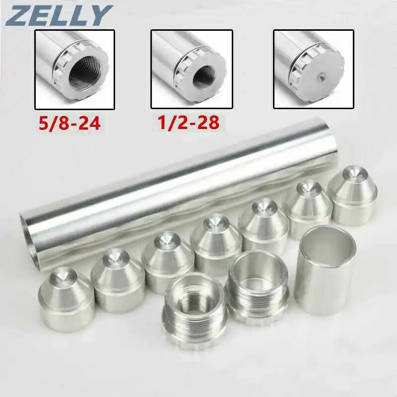 

Anodized Black or Silver SOLVENT TRAP/FUEL FILTERS 1"X6" FOR .22lr(Overall Length: 6"+/-0.05"), Napa 4003 Wix 24003, CN/US STOCK