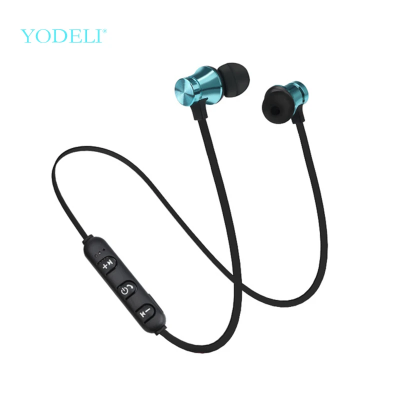 Yodeli XT11 Bluetooth вкладыши стерео наушники Спорт Магнитная Беспроводная гарнитура Bluetooth наушники с микрофоном для xiaomi всех телефонов