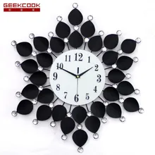 20 Inch European Wall Clocks Living Room/Bedroom Art Large Clocks Modern Design Creative Mute Wall Watch Home Decor Wandklo