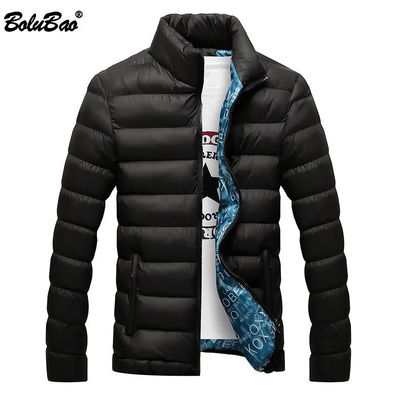 

BOLUBAO Fashion Brand Jacket Men Parka Winter Spring Men's Jacket Solid Color Thick Jackets Man Parkas Coat