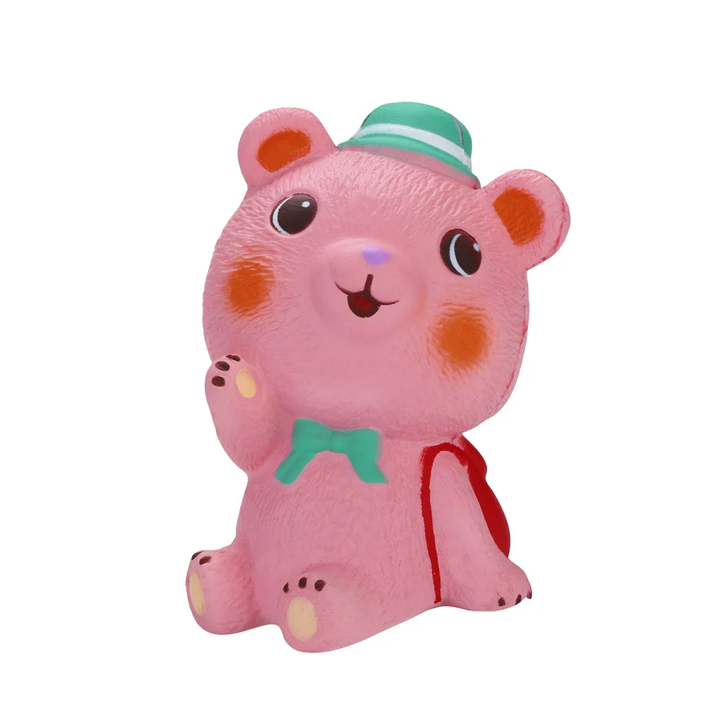 Игрушка-антистресс милый медведь крем ароматизированный медленно поднимающийся игрушки для детей, подарки развивающая игрушка горячие