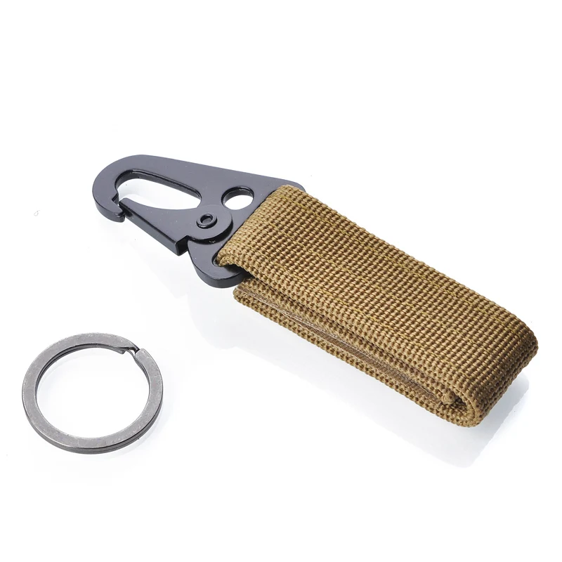 Outdoor Hanging Belt Clip Buckle Olecranon Molle Hook Survival Gear EDC Military Keychain Clasp