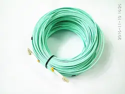 50 м LC-LC Multi-Mode OM3 Fibre Channel кабель многомодовый дуплексный волоконно-оптическая Перемычка патч-корд