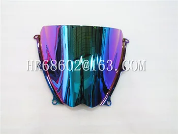 

For Suzuki GSXR 1000 R K7 2007 2008 gsxr 1000 r k7 07 08 Iridium GSXR1000 R Windshield WindScreen Double Bubble GSXR1000 R