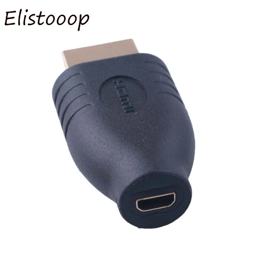 

Elistooop HDMI Type A Male to Micro HDMI D Female Cable Video Adapter Converter For TV