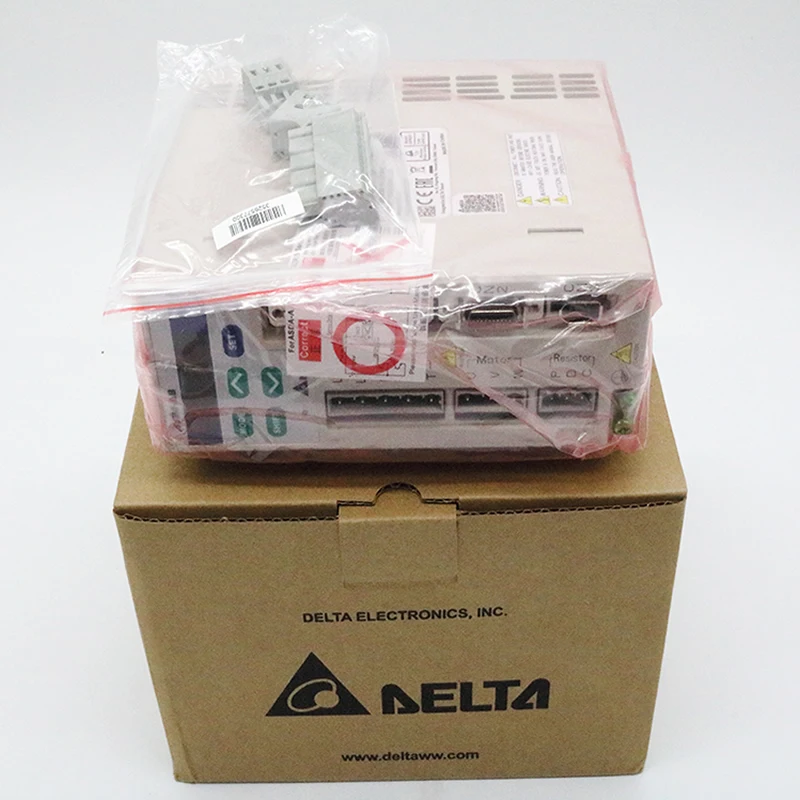 Delta AC Servo Drive AB Series ASD-A0721-AB 220V 1 phase 750W 0.75KW New original Matching for servo motor |