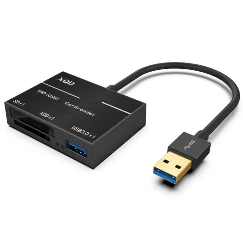 XQD устройство чтения карт памяти 500 МБ/с. высокое Скорость XQD2.0 USB3.0 HUB адаптер для ПК