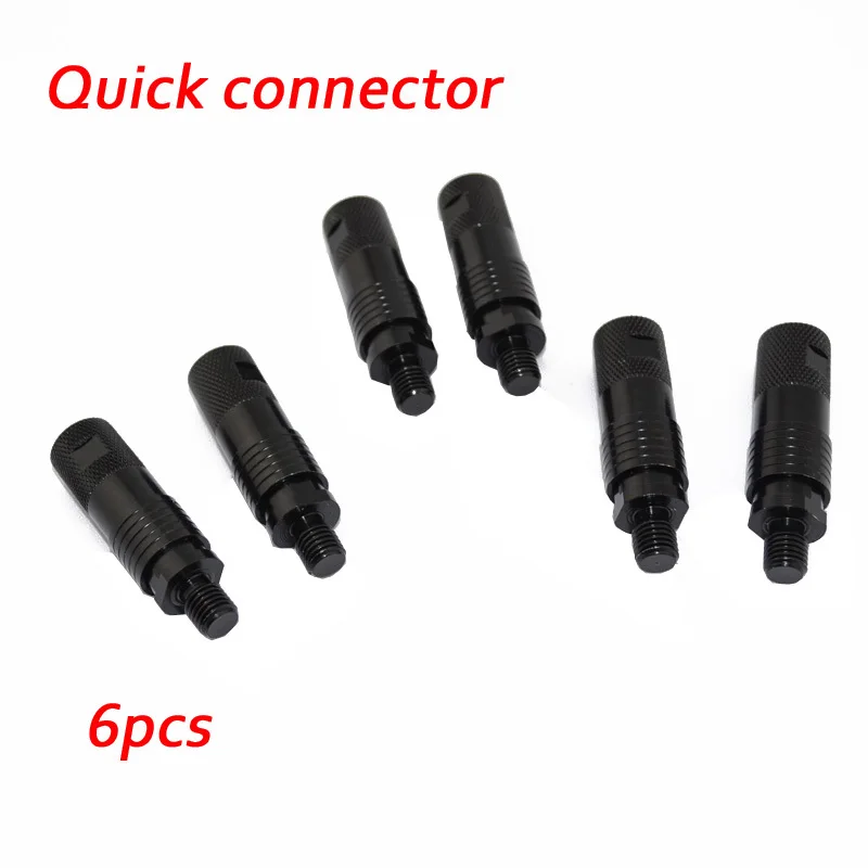 Quick Release Adapter Connector Carp Fishing Rod Bite Alarm Holder Connector 