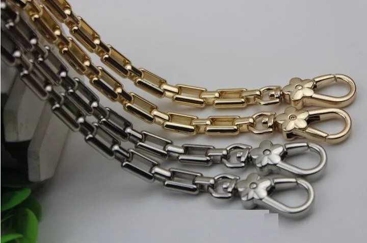 Золотое серебряное покрытие высококлассная кожаная застежка звено для сумок 60