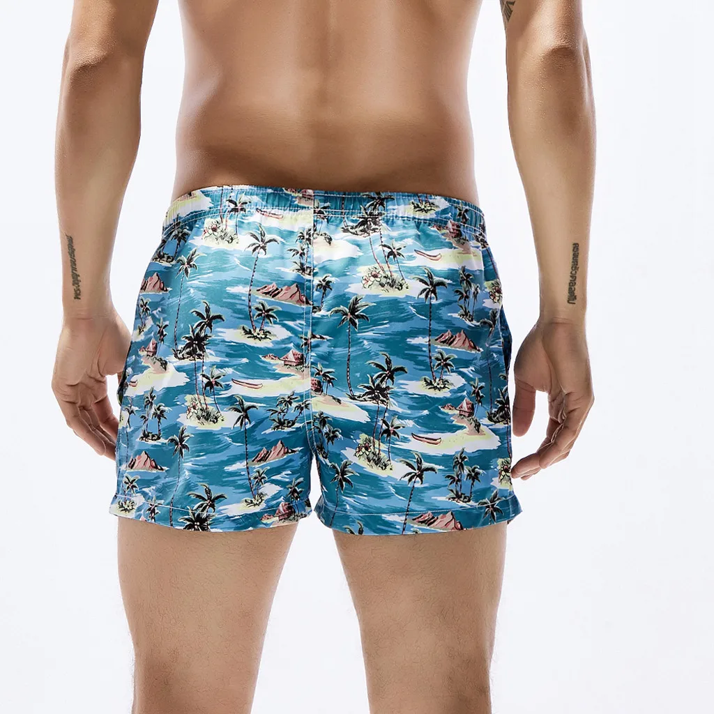 2019 короткие masculino Для мужчин шорты Плавание Мужские Шорты для купания быстросохнущая Пляжные Серфинг бег Плавание ming Watershort шорты мужские