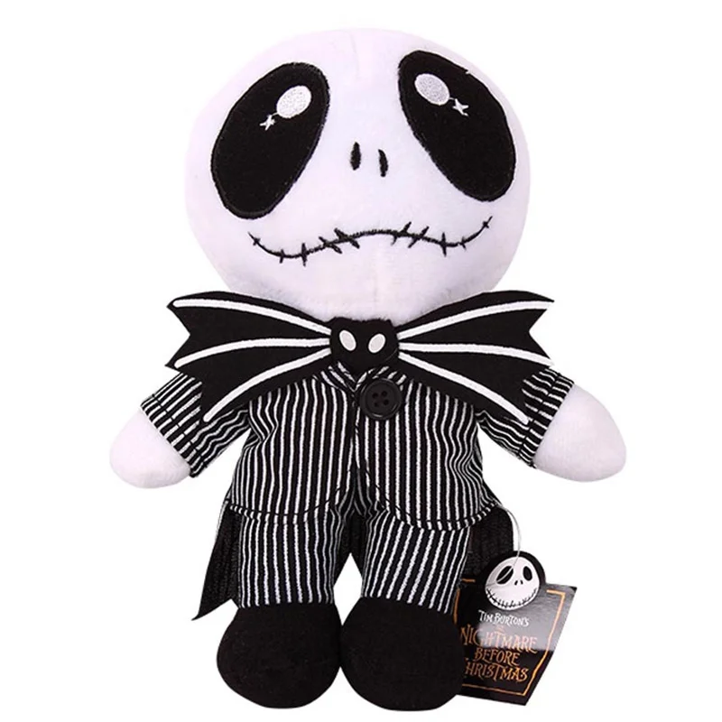 

The Nightmare Before Christmas Jack Skellington Plush Toys Doll Skull Jake Plush Stuffed Toys for Children Kids birthday Gifts