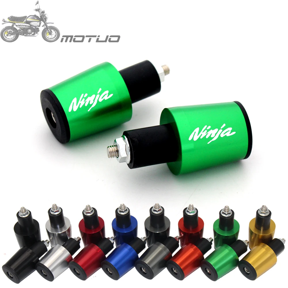 

For KAWASAKI Ninja ZX6R ZX7R ZX9R ZX10R ZX12R ZX14R Motorcycle Accessories 7/8'' 22MM Handlebar Grips Handle Bar Cap End Plugs