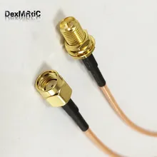 RF RP-SMA мужской переключатель RP-SMA женский косичка кабель RG316 15 см для беспроводного маршрутизатора