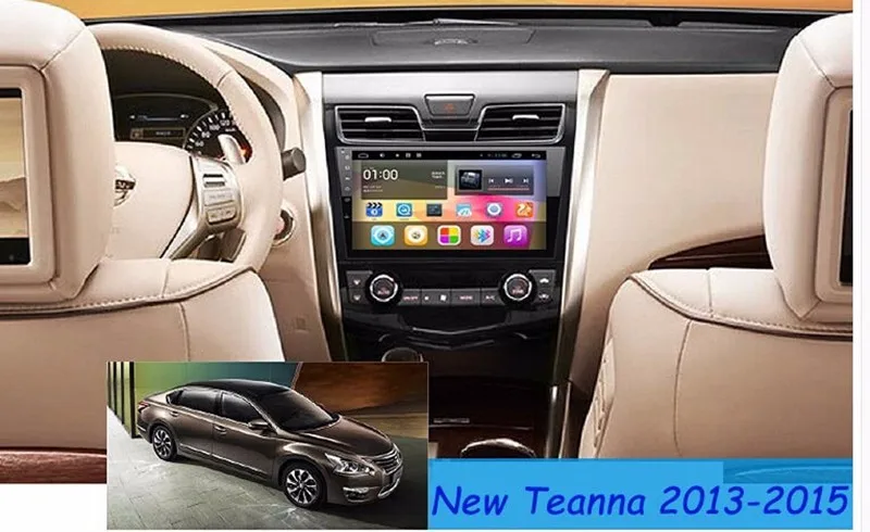 Clearance 10.2" Car Multimedia Stereo DVD GPS Navigation Radio Audio Sat Nav Head Unit for Nissan Teana 2013 2014 2015 3