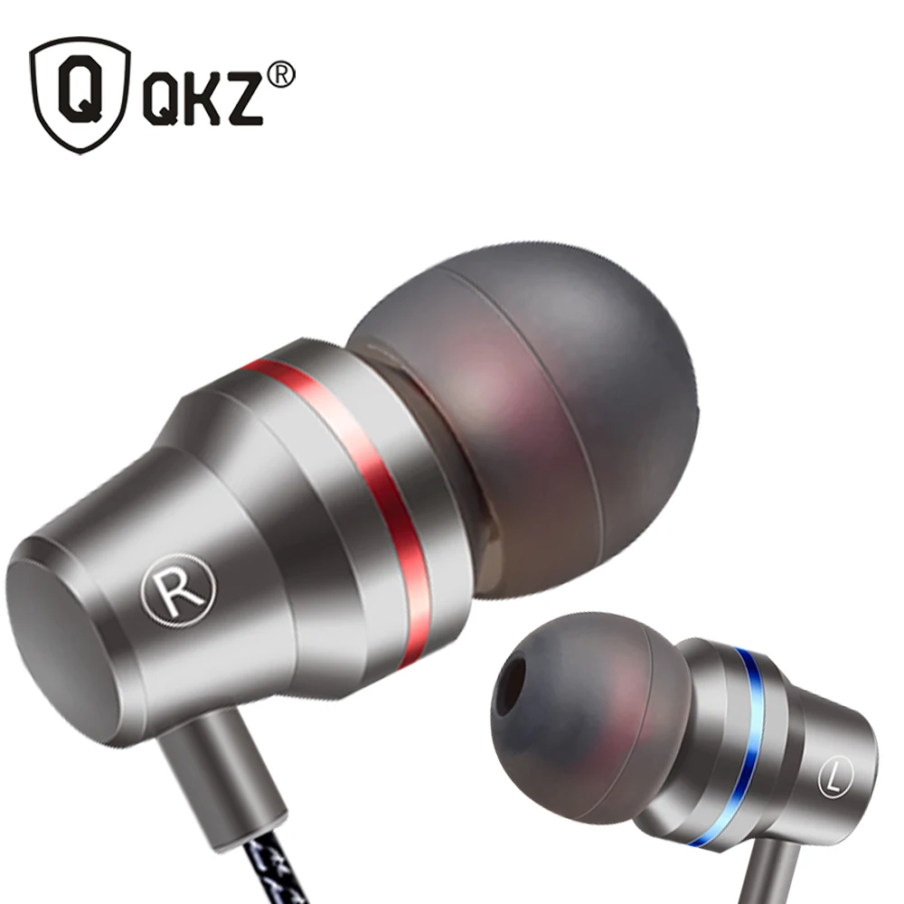 Наушники QKZ DM1 наушники вкладыши гарнитура С микрофоном 3 цвета fone de ouvido игровая