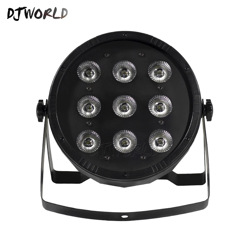 

4pcs/lot LED Flat Par 9x12W RGBW/9x10W+30W RGB DMX512 Stage Effect Lighting For DJ Disco Party And Dance Floor Fast Shipping