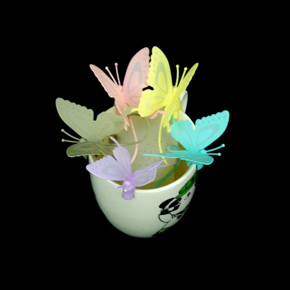 

Tea Infuser Silicone Cute Butterfly Tea Bags Strainers Filter Tea Infuser Silicone Teabags Tea Tools