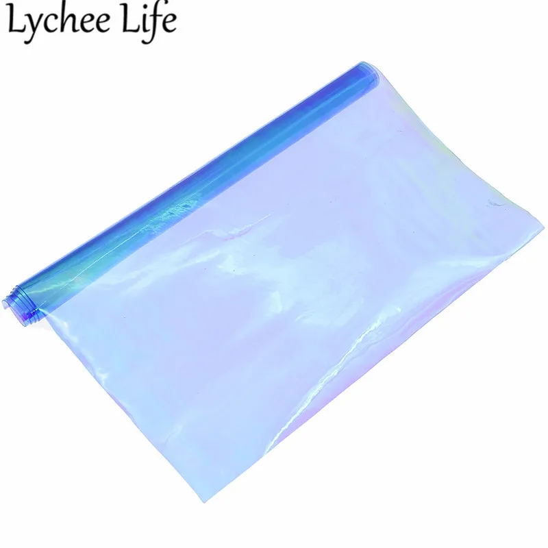Lychee Life DIY Прозрачная ПВХ ткань красочные 21x29 см ткань ручной работы современная домашняя одежда текстильные принадлежности для шитья товары