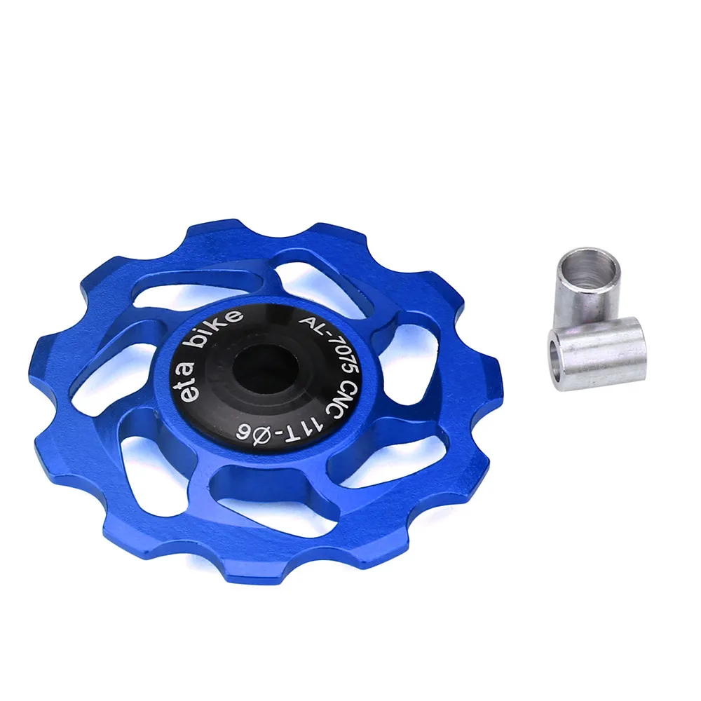 11T MTB Ceramic Bearing Jockey Wheel Pulley Road Bike Bicycle Rear Derailleur Transmission for a Outdoor Durable Bike fitness