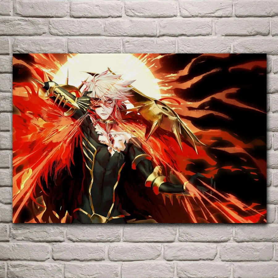 Аниме Karna Karuna Lancer Fate Grand заказ Apocrypha гостиная домашний Настенный декор деревянная