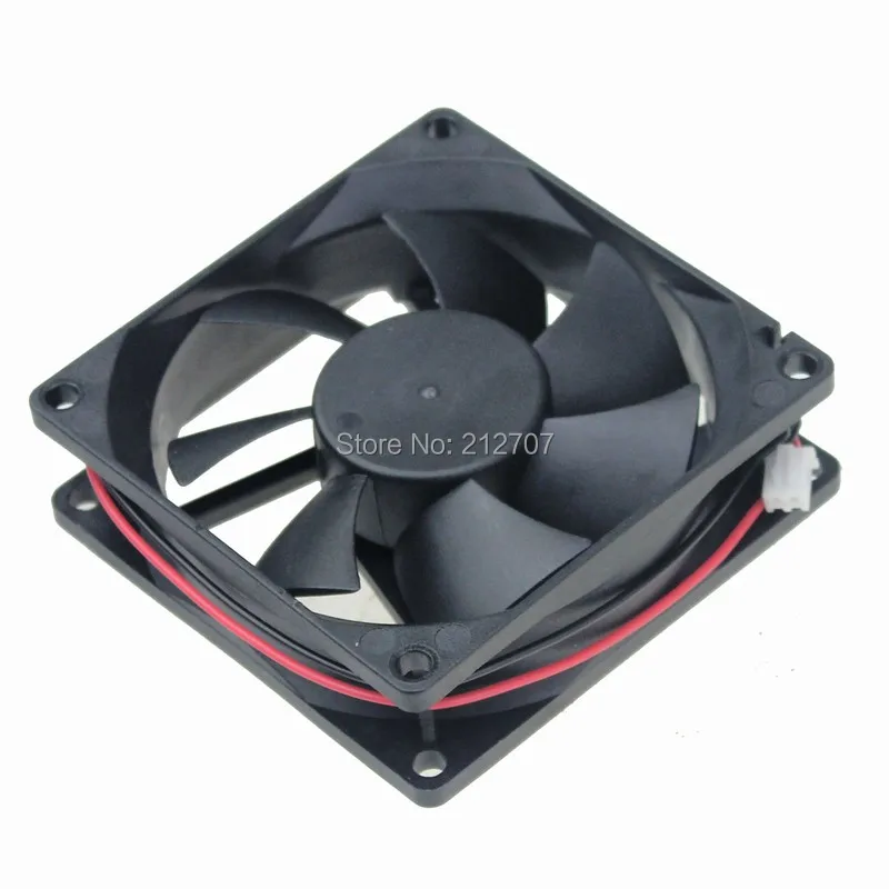 Gdstime 80mm x 25mm 8025S 8cm 12V Sleeved DC Brushless Cooling Fan 2800RPM 43.6CFM Gdstime 80mm x 25mm 8025S 8cm 12V Sleeved DC Brushless Cooling Fan 2800RPM 43.6CFM